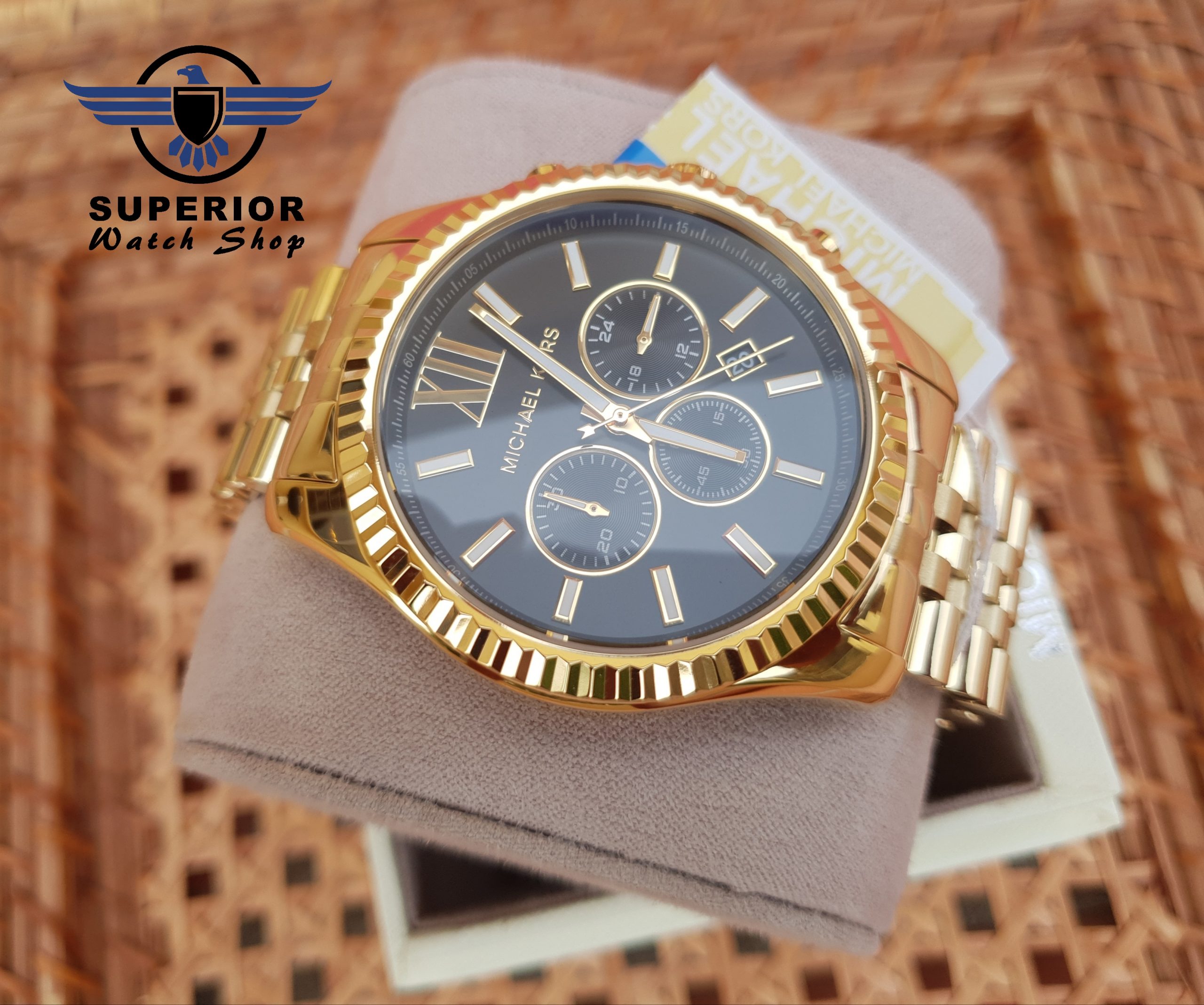 Michael Lexington Gold Black – Superior Watch Shop
